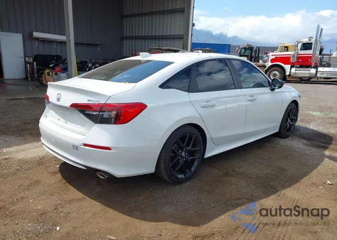 2023 Honda Civic Sport из США, поврежденный, VIN 2HGFE2F59PH554302